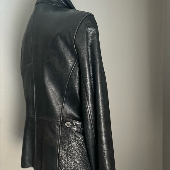 Beautiful designer leather jacket. Winlet New York ladies size medium. - Picture 1 of 5
